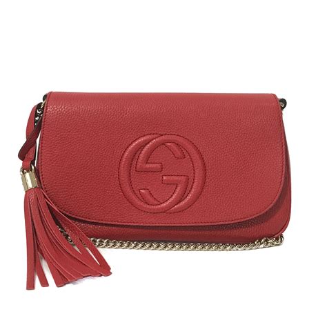 gucci soho crossbody|gucci soho crossbody used.